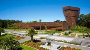 Exterior of deYoung Museum - San Francisco, California, USA